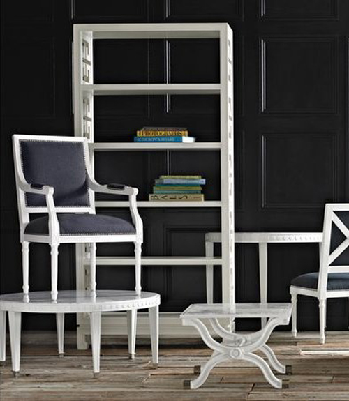 Coco Republic - Jonathan Adler Regent Chair - Home Beautiful April 2015 - Interior Design Magazines - designlibrary.com.au