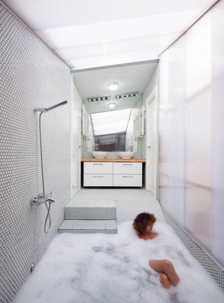 Bathroom Ideas - 12 Baths To Relax In - Arch Daily - House of Would - Elii | designlibrary.com.au