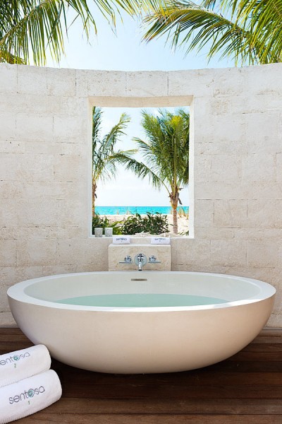 Bathroom Ideas - 12 Baths To Relax In - Home Adore - Worth Interiors Turks and Caicos Islands | designlibrary.com.au