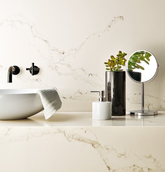 Caesarstone - Statuario Nuvo - Marble Inspired - Within The Pages Interior Design Magazines | designlibrary.com.au