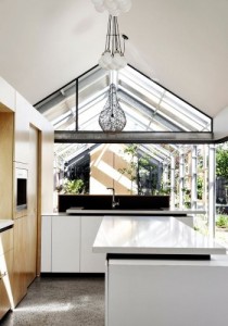 White Modern Kitchens - Cut Paw Paw, Seddon - Andrew Maynard Architects - Photographer Peter Bennetts - Archilovers | designlibrary.com.au