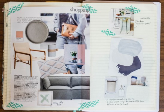 The Humble Notebook An Essential Interior Design Tool By Melinda McQueen - Develop your style | designlibrary.com.au