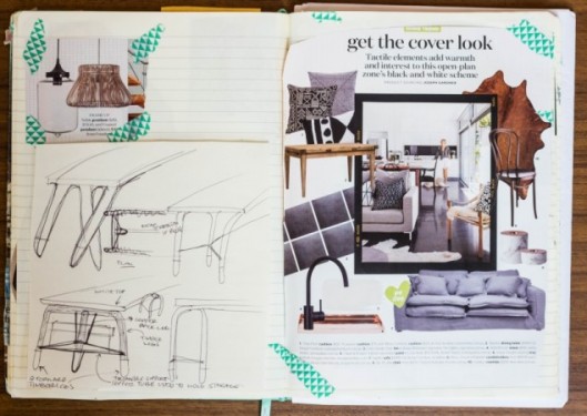 The Humble Notebook An Essential Interior Design Tool By Melinda McQueen | designlibrary.com.au