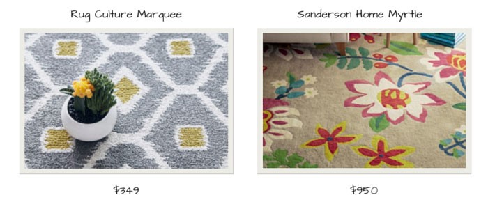 Culture Marquee Rug and Sanderson Home Myrtle - Catwalk Rugs | designlibrary.com.au