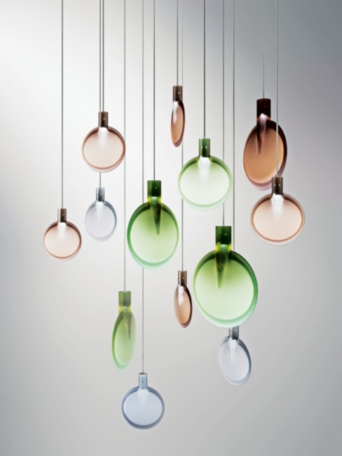 Sebastian Herkner for Fontana Arte ‘Nebra’ suspension light - Interior Design Magazines | designlibrary.com.au