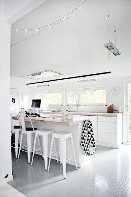 17 White Kitchen Designs Inpirations - estilo escandinavo - www.designlibrary.com.au