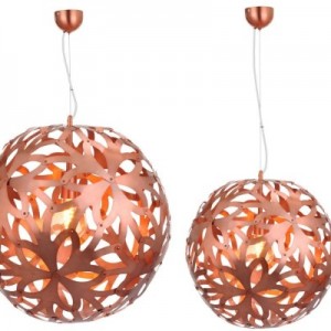 Within The Pages | www.designlibrary.com.au - Home Beautiful Dec 2014 Domayne Online - Flowa Pendant Copper