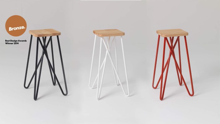 Within The Pages | www.designlibrary.com.au - Home Beautiful Dec 2014 - Essenze -Tangle Stool