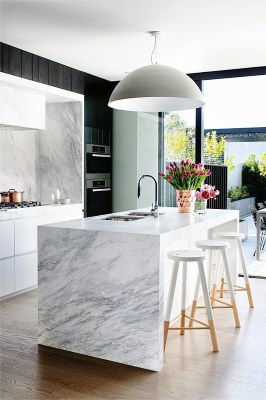 13 White Kitchen Designs Inpirations - www.designlibrary.com.au - image via New zealand Design Blog