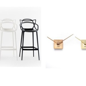 #31DaysofDesignFabulous - www.designlibrary.com.au - Day 15 - Philippe Starck - Starck + masters Stool and Time Less