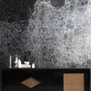 Calico Wallpaper - Lunaris Smoke - Within The Pages - Real Live Mag March 2015 - www.designlibrary.com.au