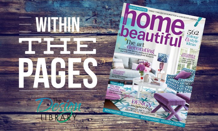 Interior Design Magazines - Within The Pages - Home Beautiful April 2015 | designlibrary.com.au