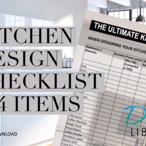 The Ultimate Kitchen Designs Checklist - FREE Download | designlibrary.com.au