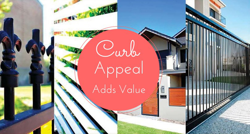 Curb Appeal Adds Value To Your Home - Fencemakers | designlibrary.com.au