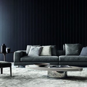 Minotti By Dedece - White seating system Rodolfo Dordoni Design - Belle June July - Interior Design Magazines | designlibrary.com.au
