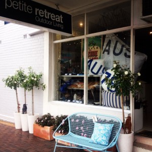 Petite Retreat - Outdoor Living in Small Spaces -www.petiteretreat.com.au store Mosman | The Design Library AU