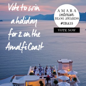 Vote to win - Amalfi Coast - Amara Interior Blog Awards | designlibrary.com.au