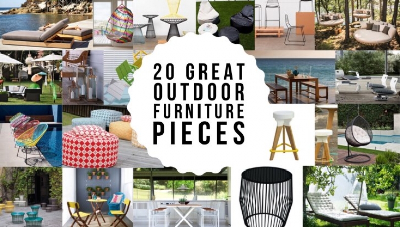 Outdoor Living: 20 Pieces of Outdoor Furniture